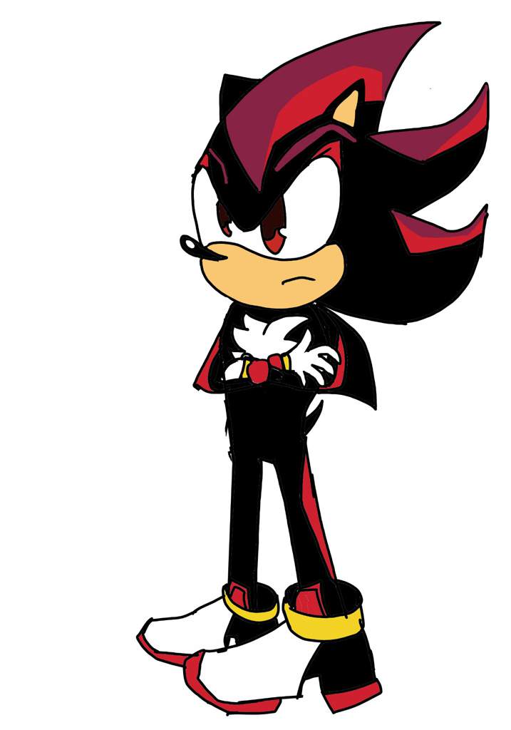 Shadow Sonic Drawing Easy