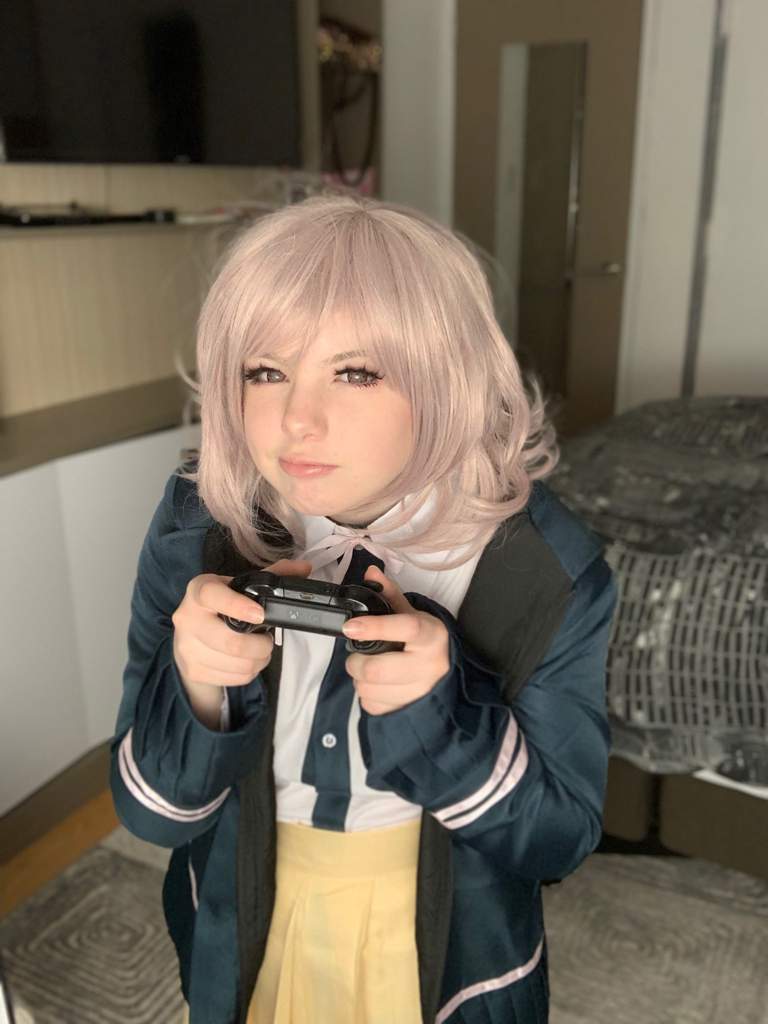 chiaki nanami bunny cosplay