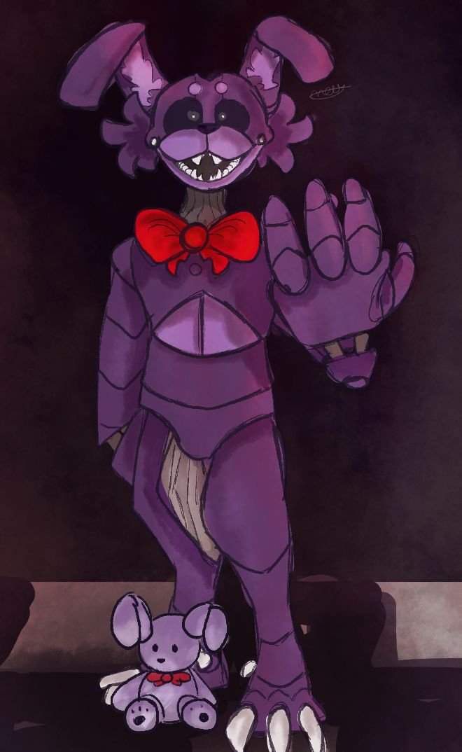 ¦ I never stayed 'cute'. ¦ Drawkill Bonnie Sketch/Drawing | Five Nights ...