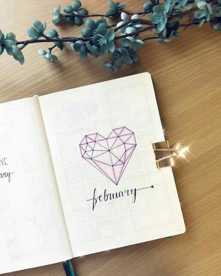 Portadas Febrero♡ Bullet Journal Y Organización Amino 5672