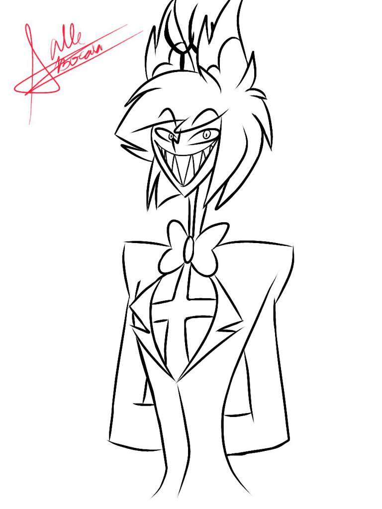 Alastor Fan art | Hazbin Hotel (official) Amino