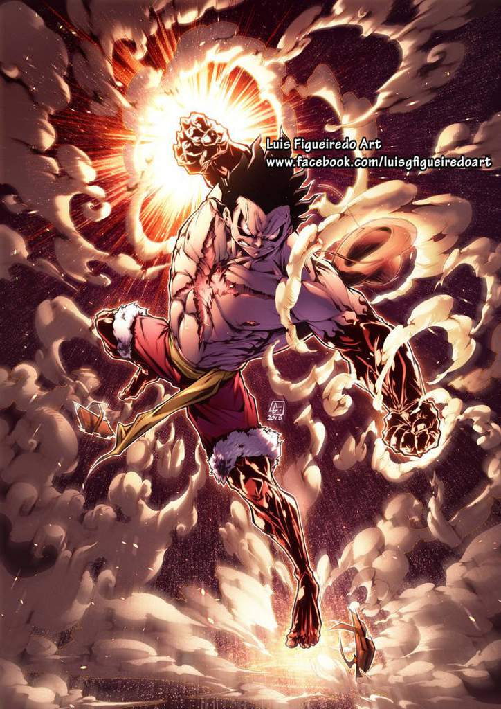 Luffy Gear 4 Snakeman | Art Showcase | Anime Amino