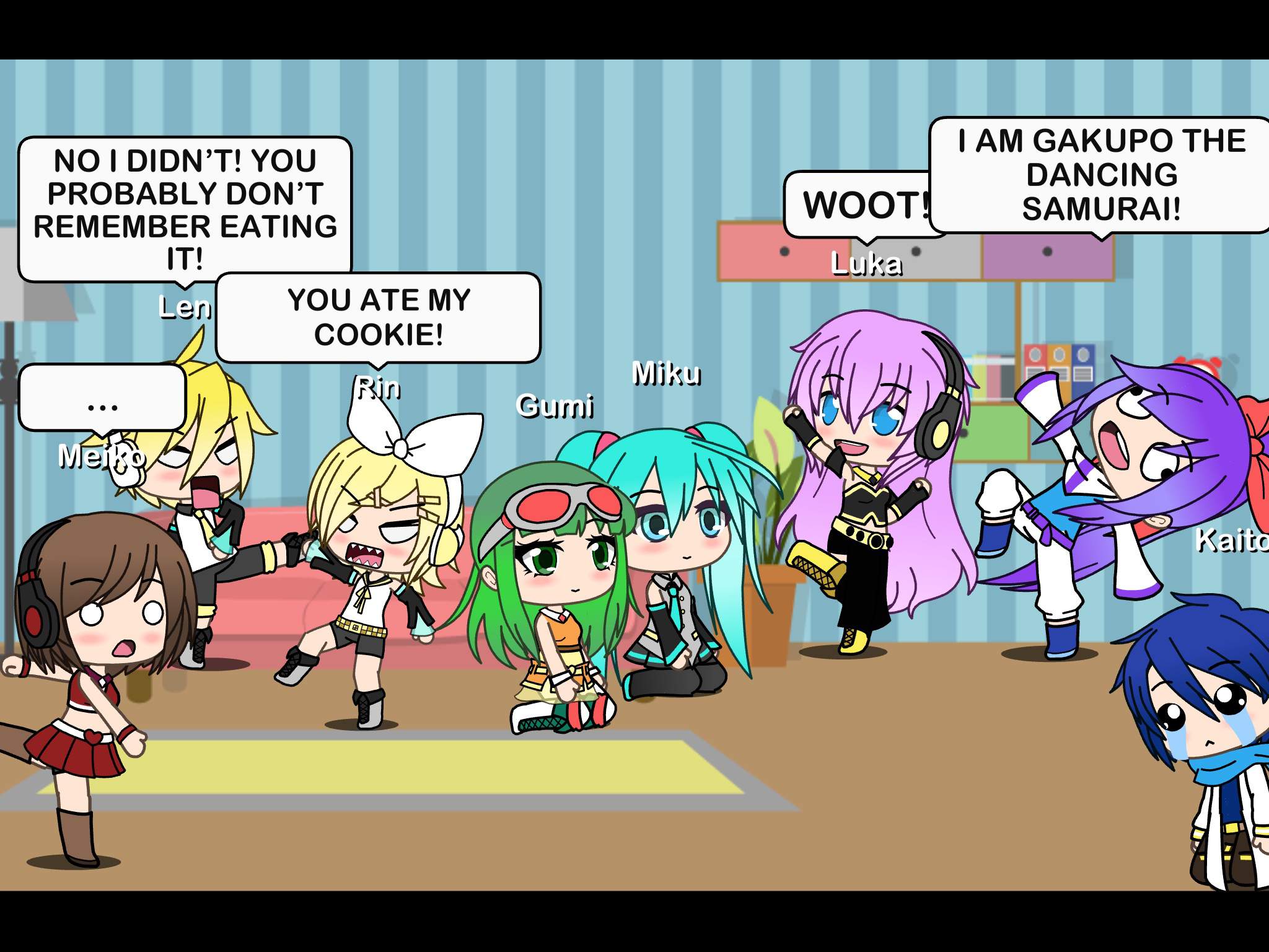 Vocaloids in Gacha Life funny thing | Vocaloid Amino