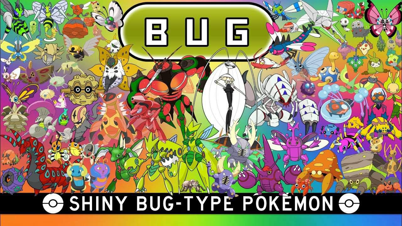 My opinion on every shiny bug type | Pokémon Amino