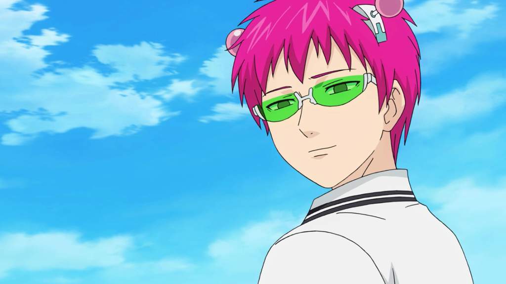 All the rare moments when saiki smiles | Anime Amino