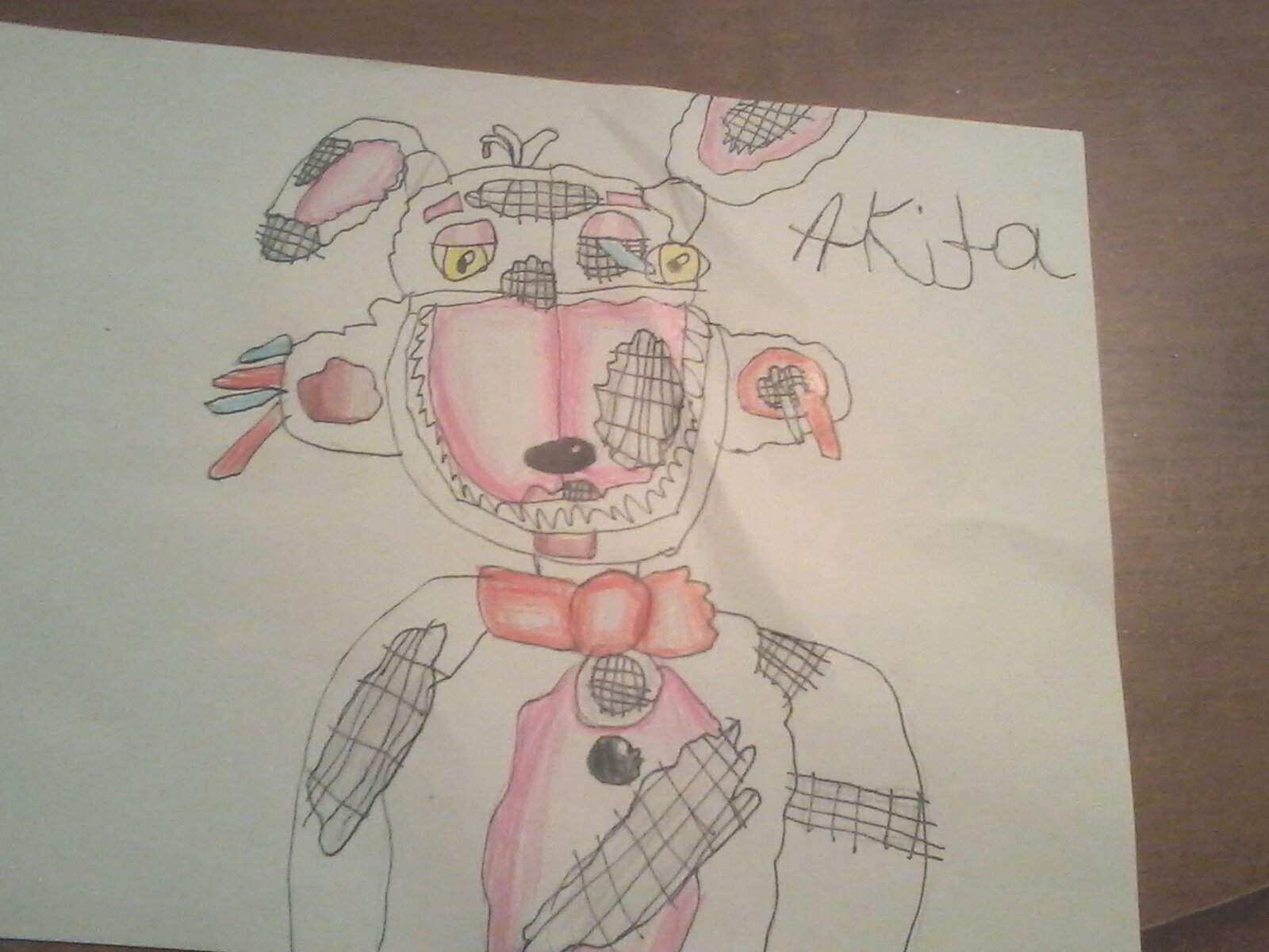 Broken funtime foxy fan art | Five Nights At Freddy's Amino