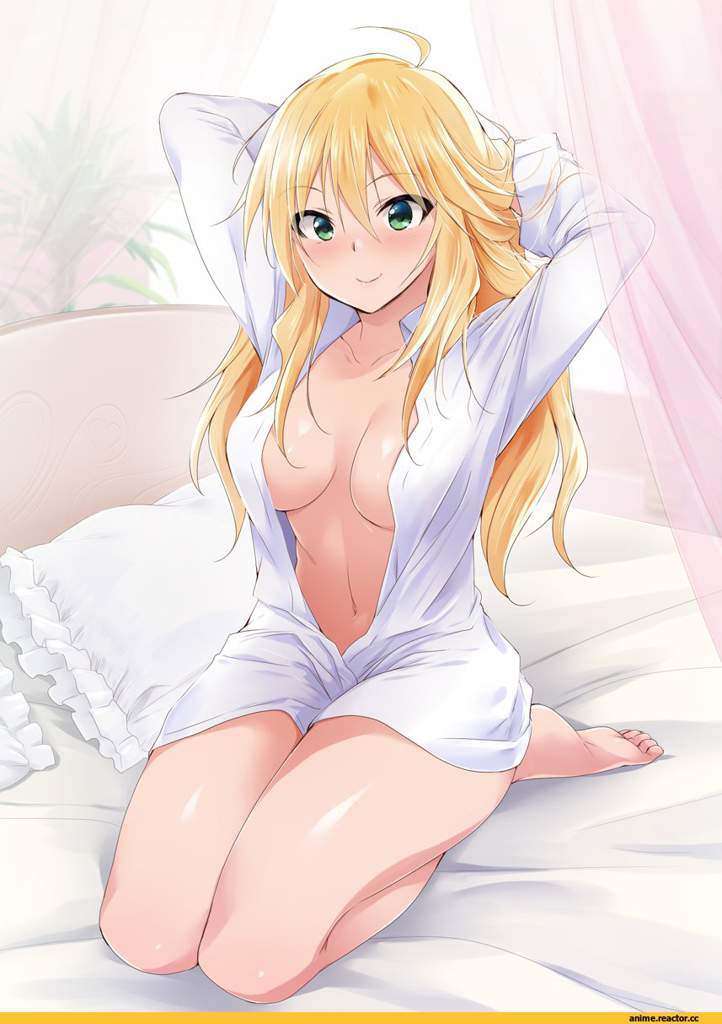 Hot blonde anime girls