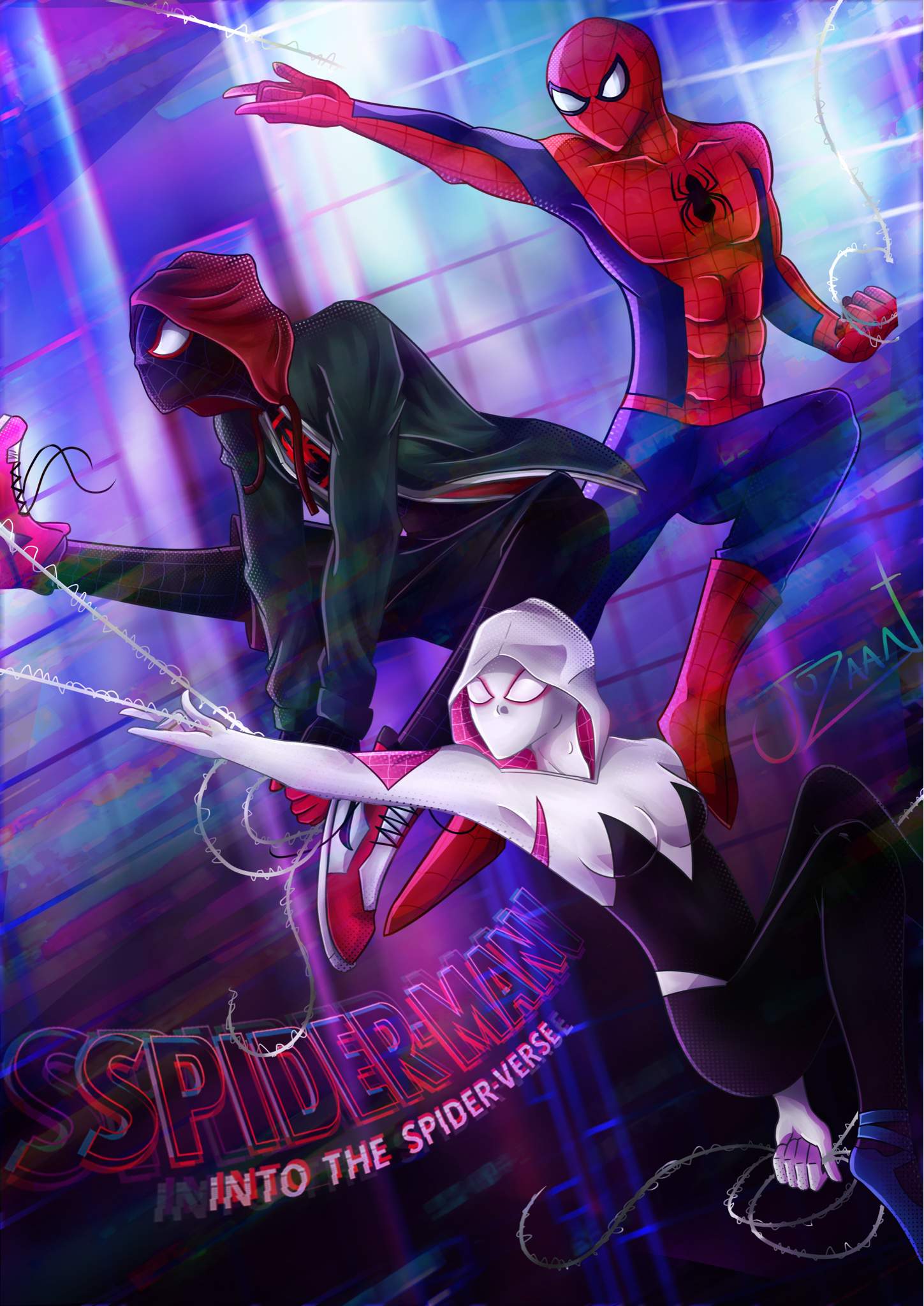 Spider-Man: Into The Spider-Verse | Drawing Amino