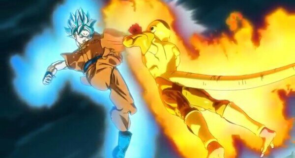 Goku Super Saiyan blue vs golden Freezer. | DRAGON BALL ESPAÑOL Amino