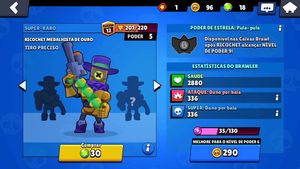 Minha Opiniao Sobre O Novo Ricochet Brawl Stars Amino Oficial Amino - como acertar todos os tiros de ricochet no brawl stars