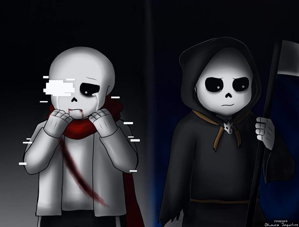 Beyond the Final Breath | 《Geno!Sans X Reaper!Sans Story》 | Undertale Amino