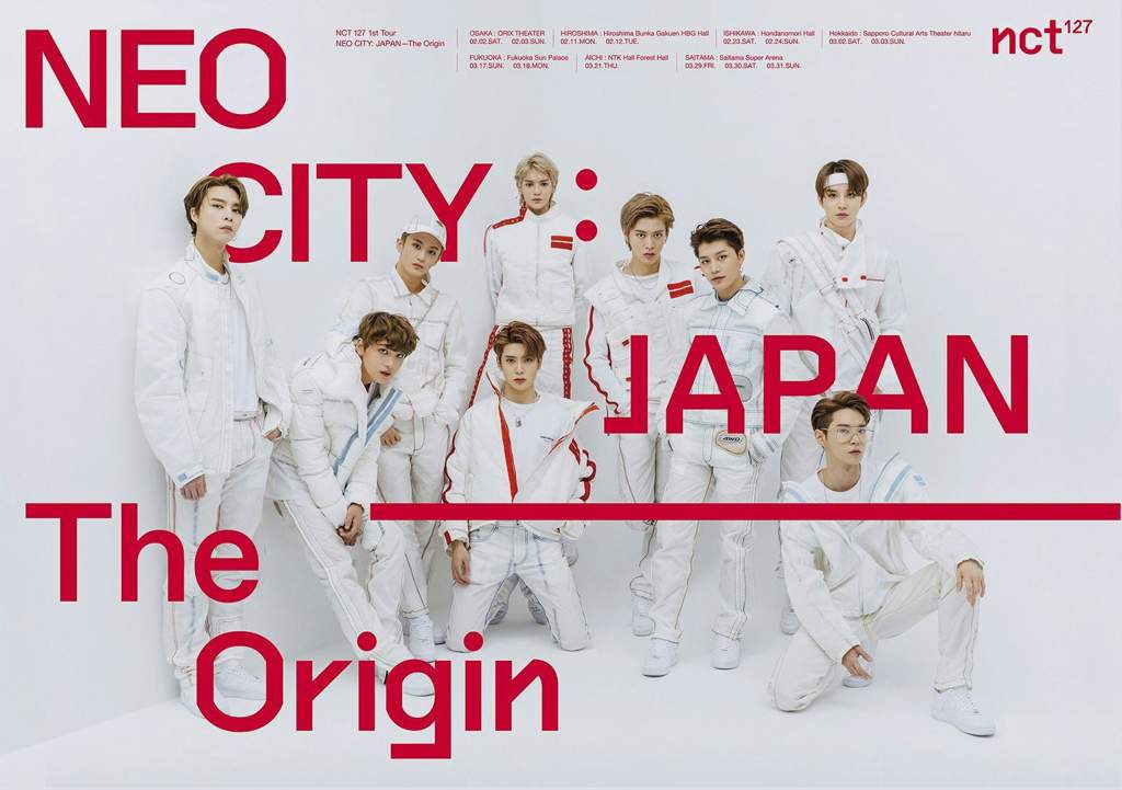 好評 NCT CITY：JAPAN-The Origの通販 by brownbunny｜ラクマ 127 1st Tour'NEO 大得価安い