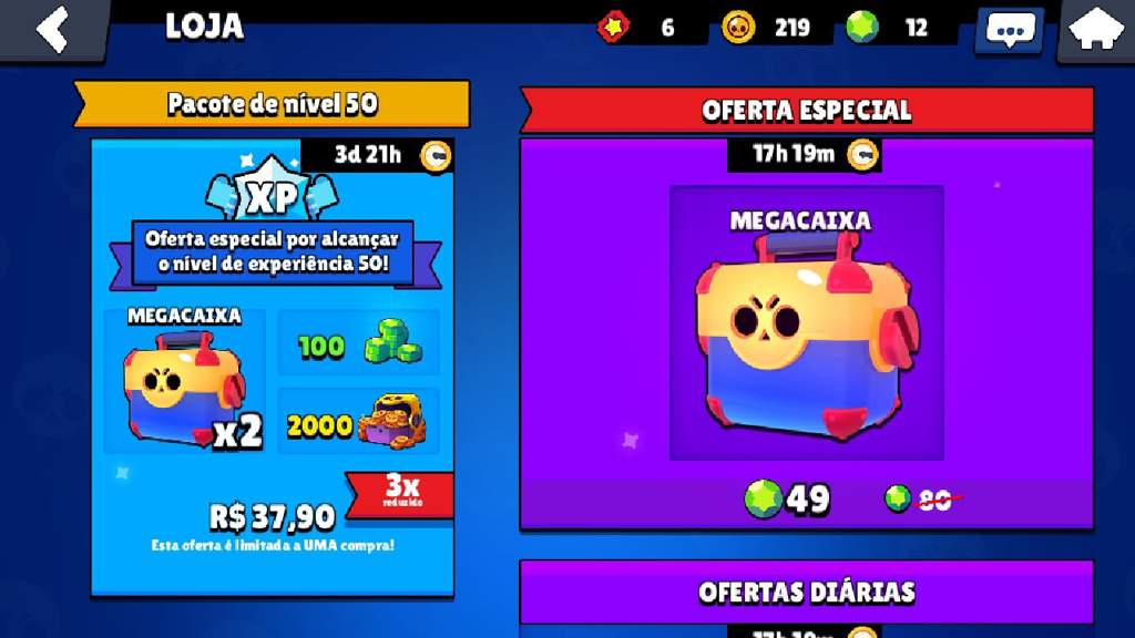 Oferta De Level 50 0 Brawl Stars Amino Oficial Amino - todas as ofertas de níveis do brawl stars