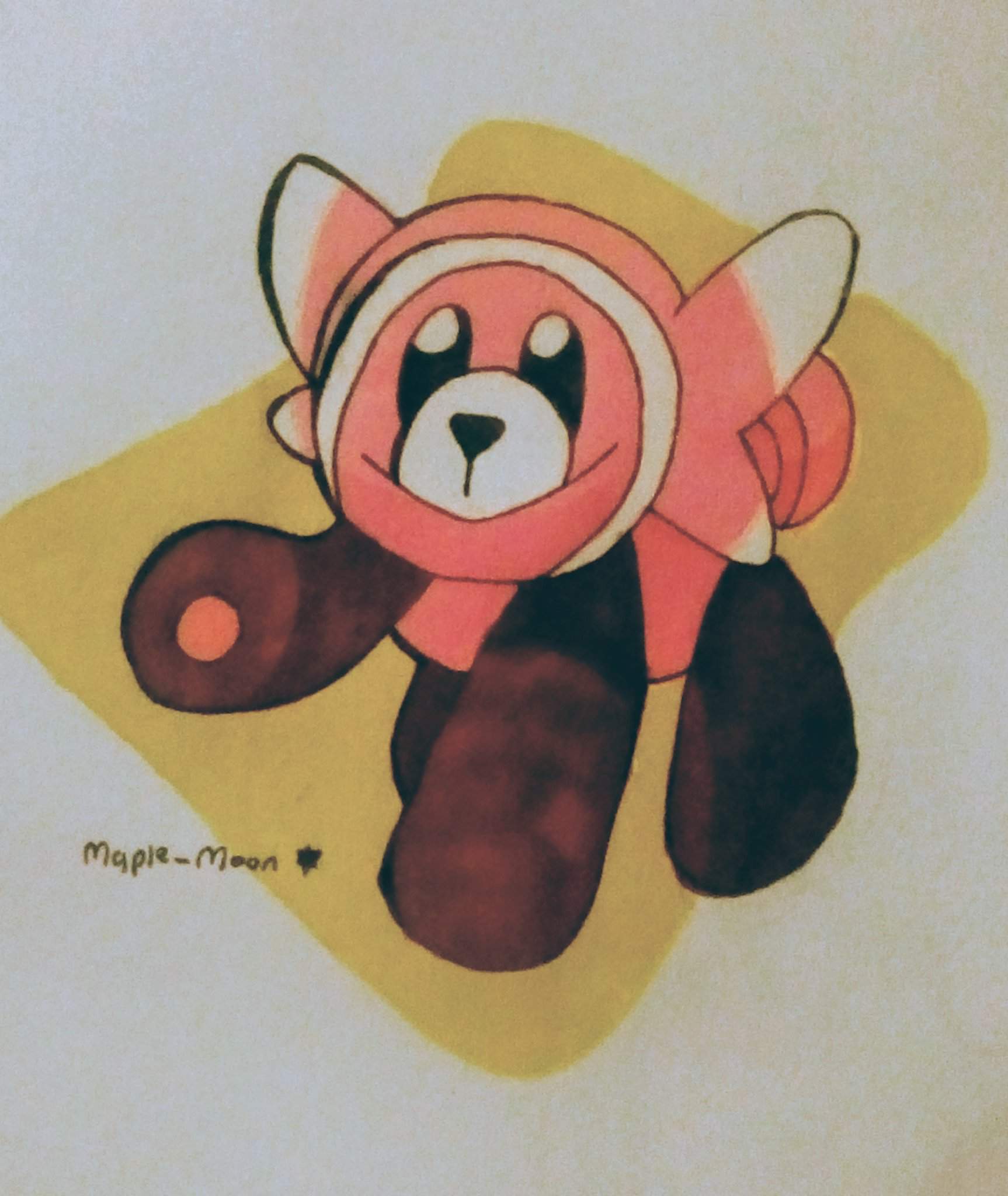 Stufful drawing | Pokémon Amino