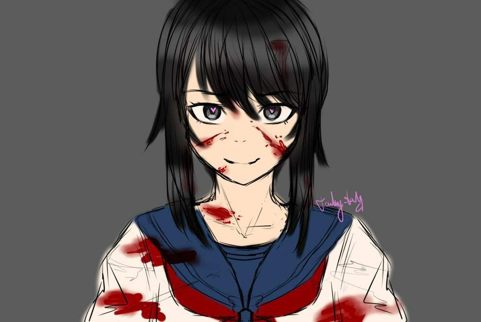 (BLOOD WARNING) Ayano Aishi | Yandere Simulator Amino