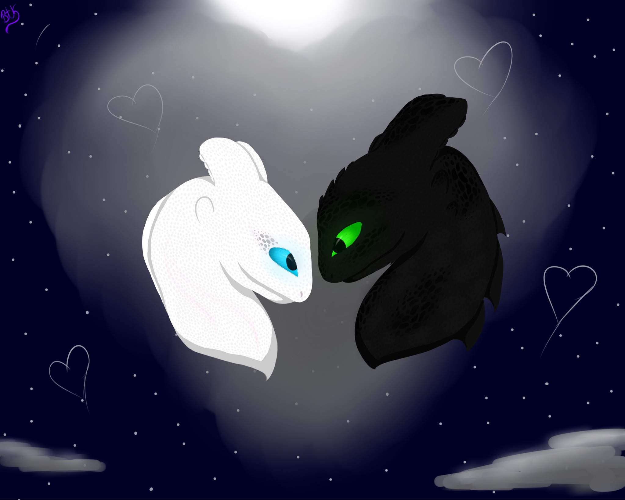 Toothless & Lightfury | BonnieTheKitty's Amino Amino