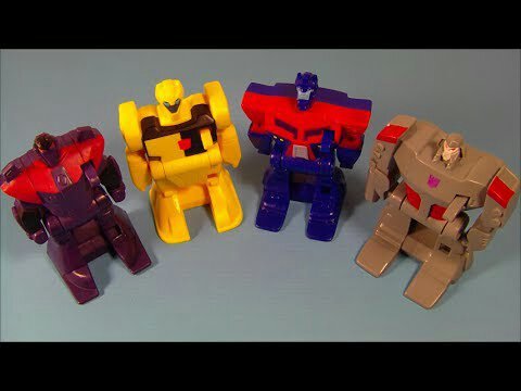 juguetes de mcdonalds transformers