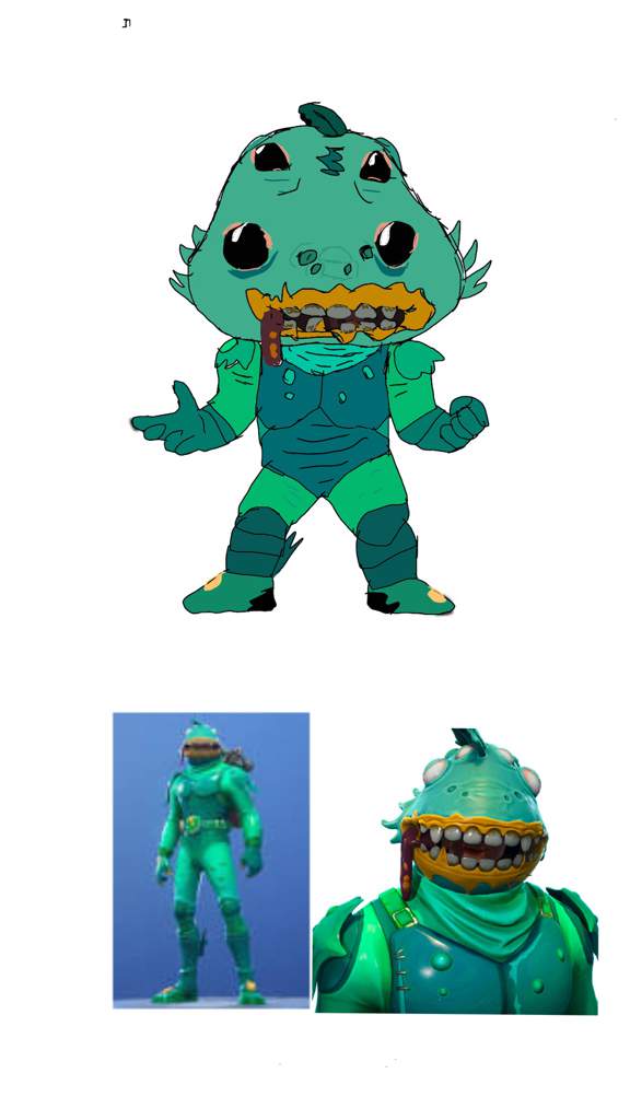 funko - fortnite moisty merman