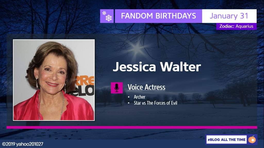 Happy Birthday Jessica Walter Cartoon Amino