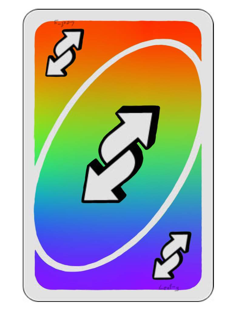 No U vs Uno Reverse Card 