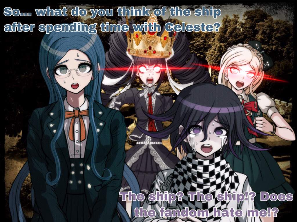 All Aboard the Kokichi Ship! (Reaction 5: Celestia x Kokichi ...