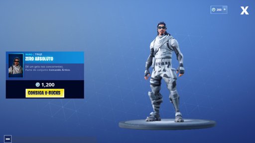 unica skin legal dessa loja - zero absoluto fortnite