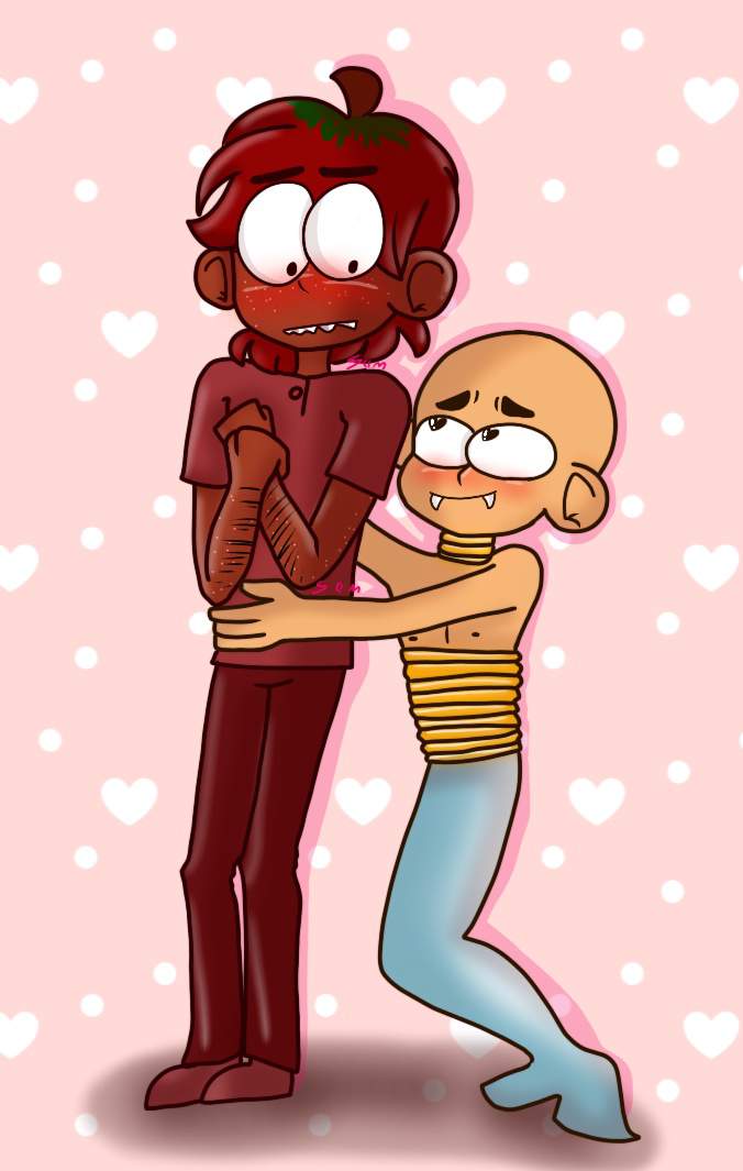 Happy Valentine’s Day (Sammy the Strawberry x Whale man) | AlbertsStuff ...