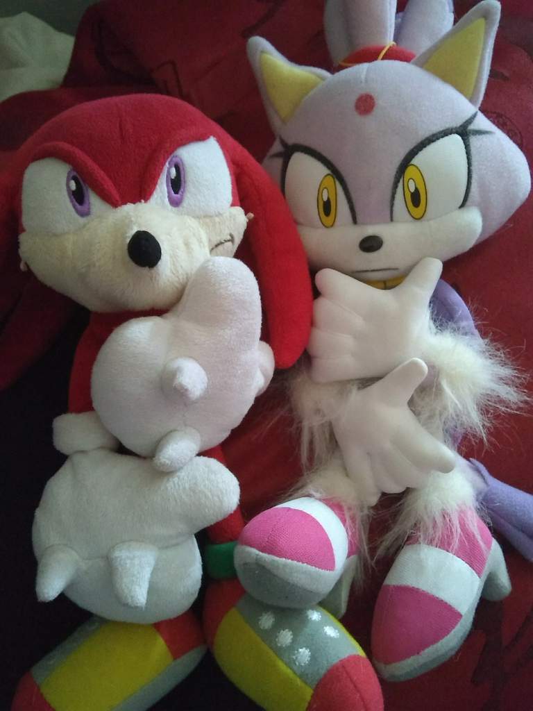 sanei knuckles plush