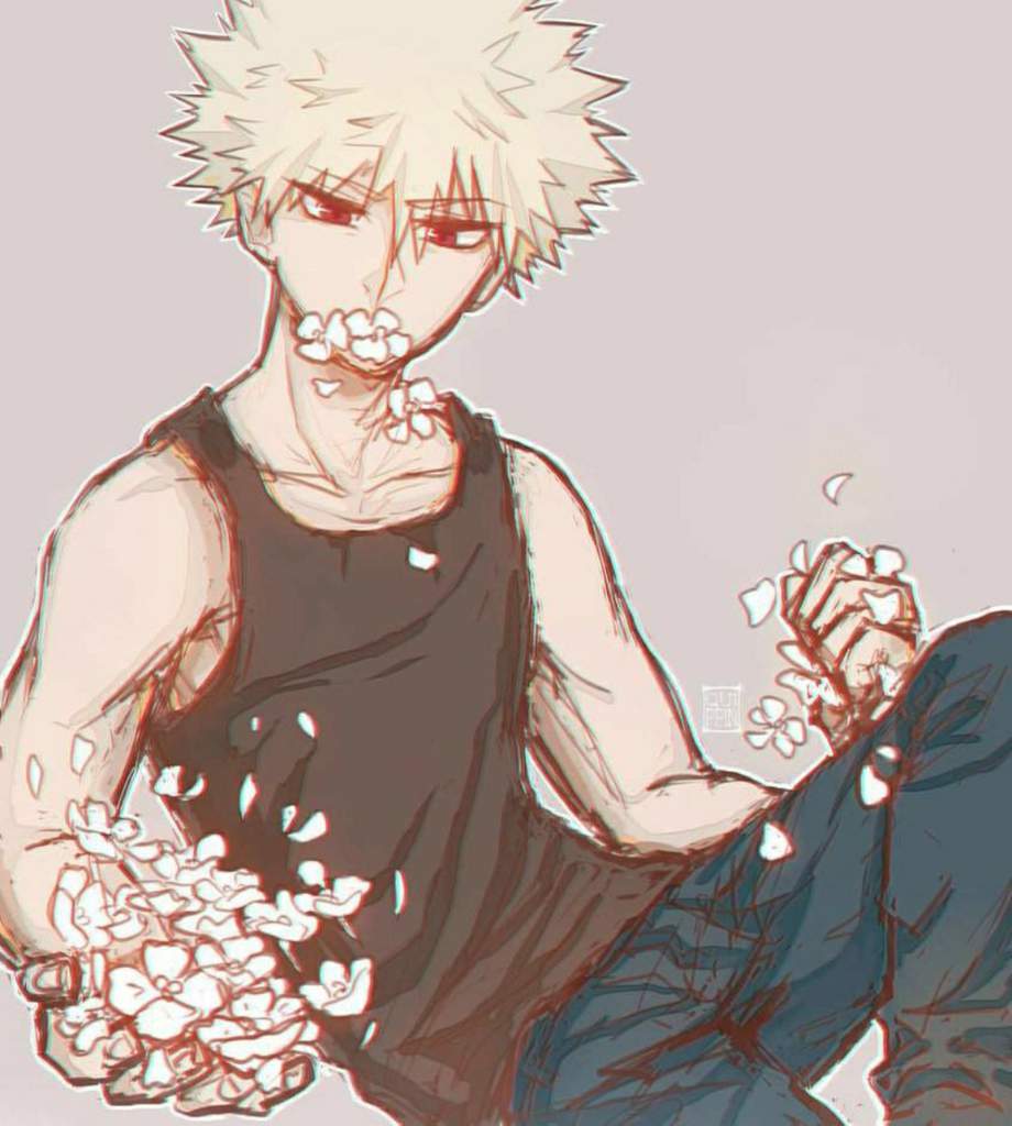 Bakugou x reader. Бакугоу Катсуки и ханахаки. Шимеджи Бакугоу Кацуки.