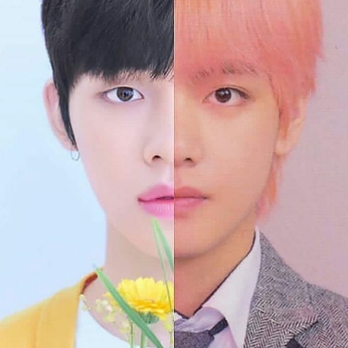 TXT Yeonjun and BTS V aren't they are same 😲😂🤔 ️ | ARMY's Amino