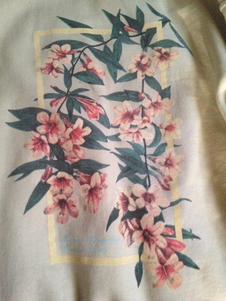 shawn mendes winter floral hoodie