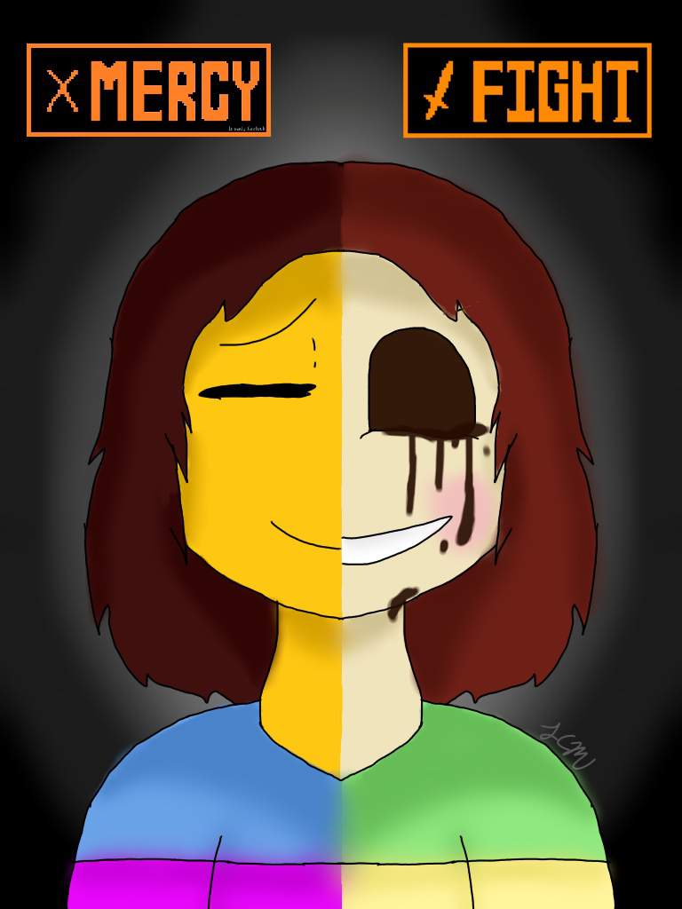 The Mercy & The Fighter (Frisk & Chara) | Undertale Amino