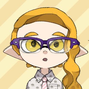 splatoon 2 half rim glasses