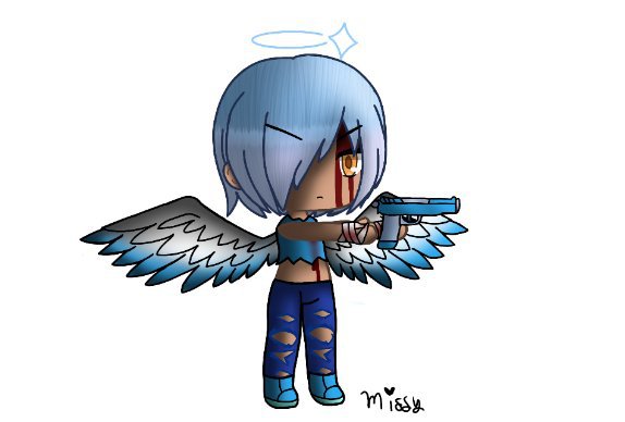 Angel With A Shotgun (a gacha edit) .