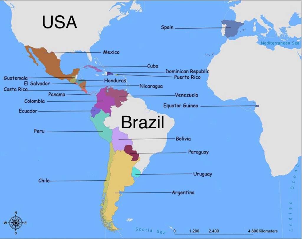 Largest Spanish Speaking Country By Area