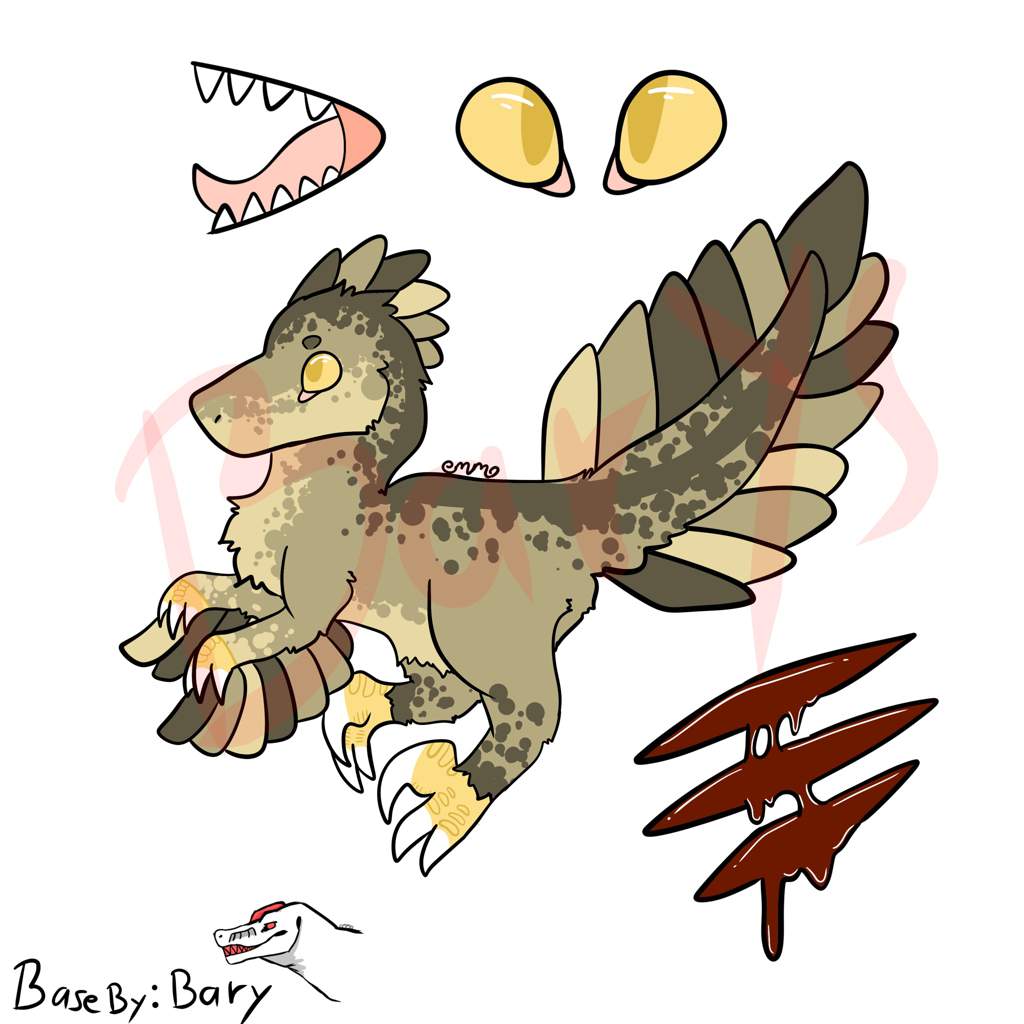 Free To Use Raptor Ref Sheet From Me Dinosaur Simulator Amino 4256