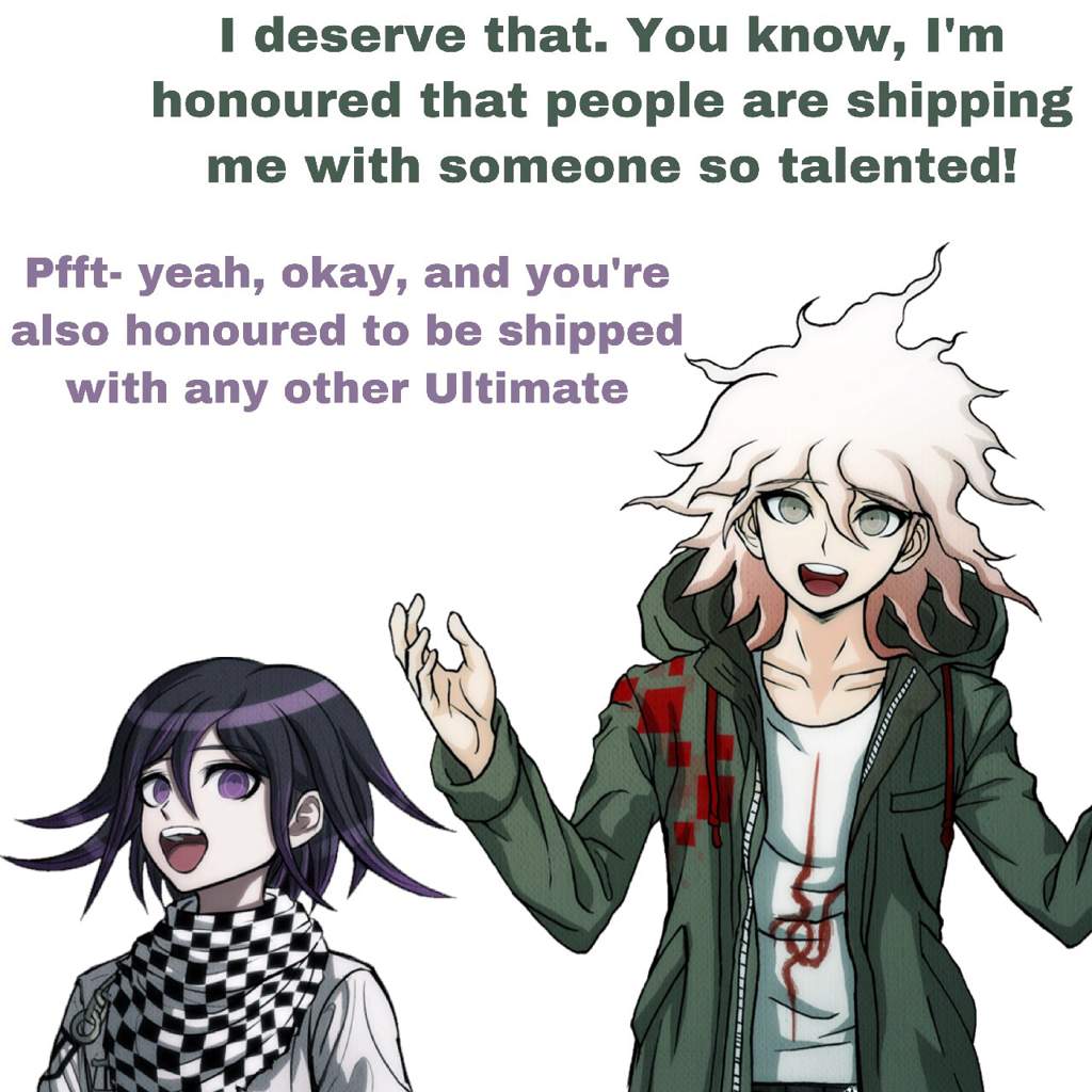 All Aboard the Kokichi Ship! (Reaction 11: Nagito x Kokichi