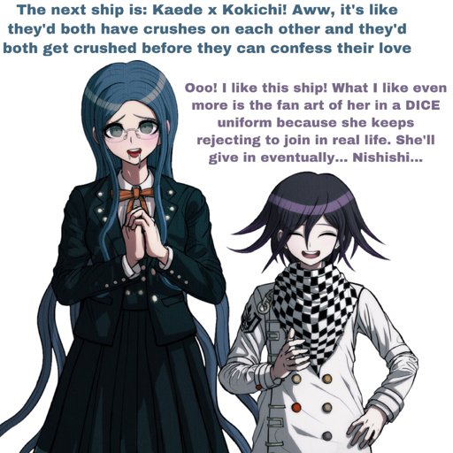 All Aboard the Kokichi Ship! (Reaction 14: Miu x Kokichi) | Danganronpa ...