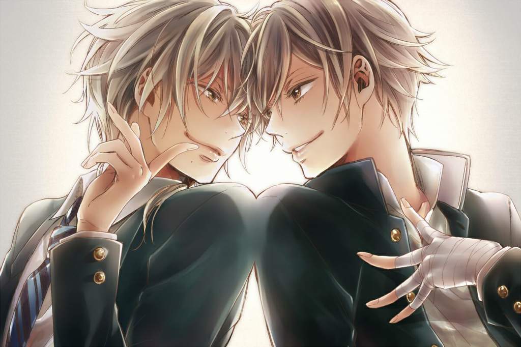 Anime twins boys