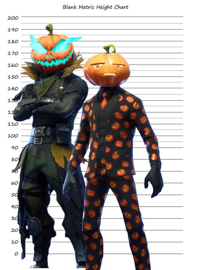 How Tall are Fortnite Characters 