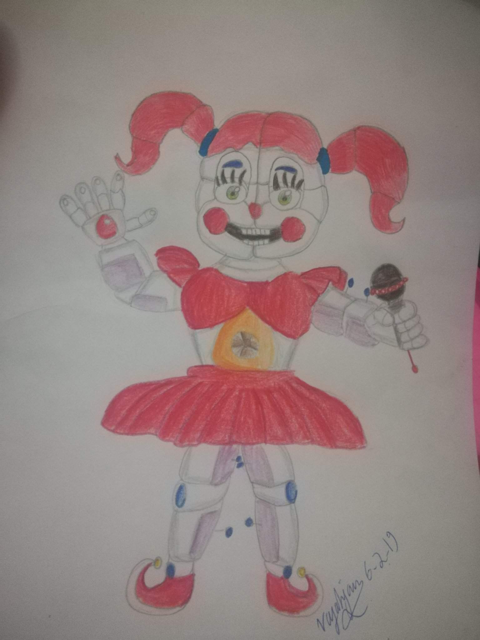 Baby draw | FNAF : Sister Location Amino