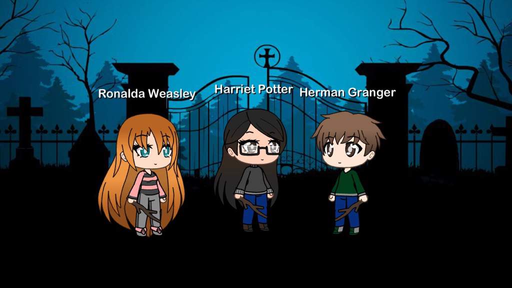 Gacha Golden Trio Genderbend | Harry Potter Amino