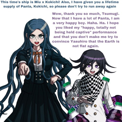 All Aboard the Kokichi Ship! (Reaction 16: Kiibo x Kokichi