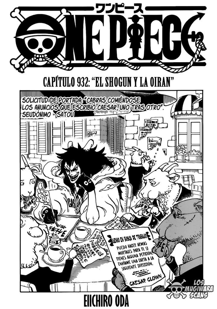 932 Manga One Piece El Shogun Y La Oiran Shin Sekai Amino Amino