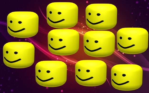 Como Poner Un Texto O Una Imagen En Un Bloque En Roblox - happy person roblox