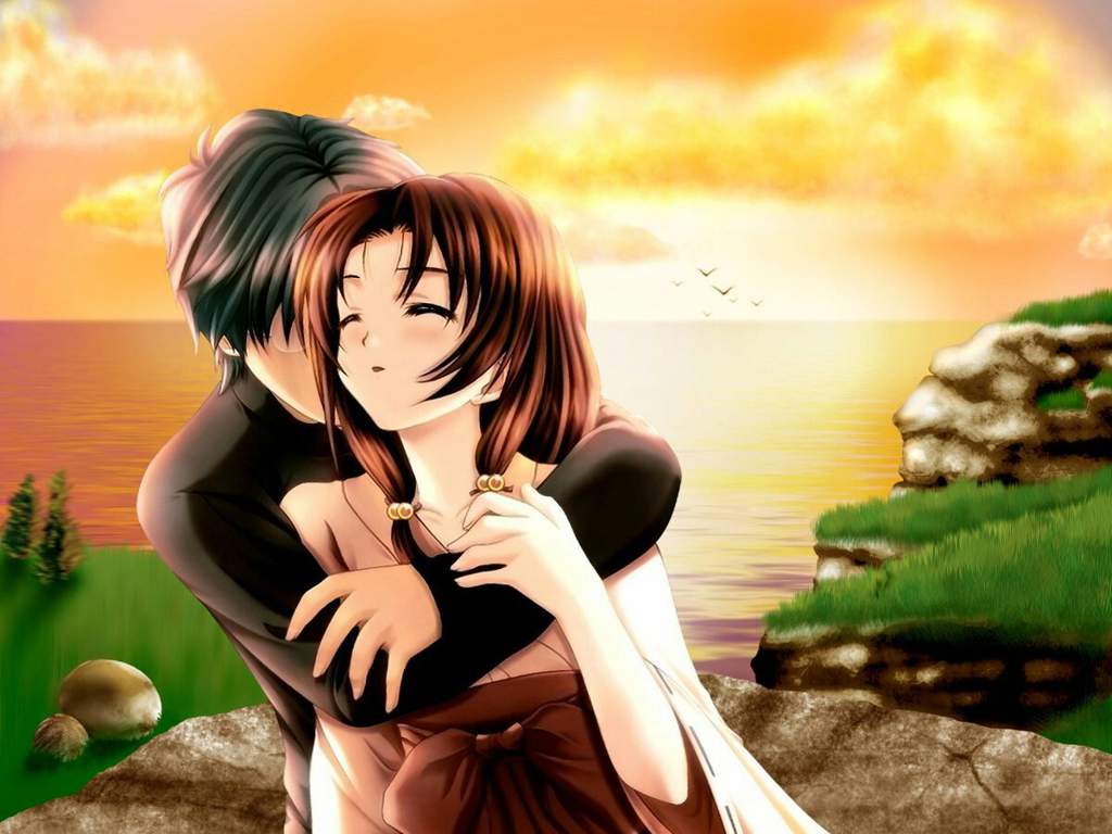 Image of anime couple