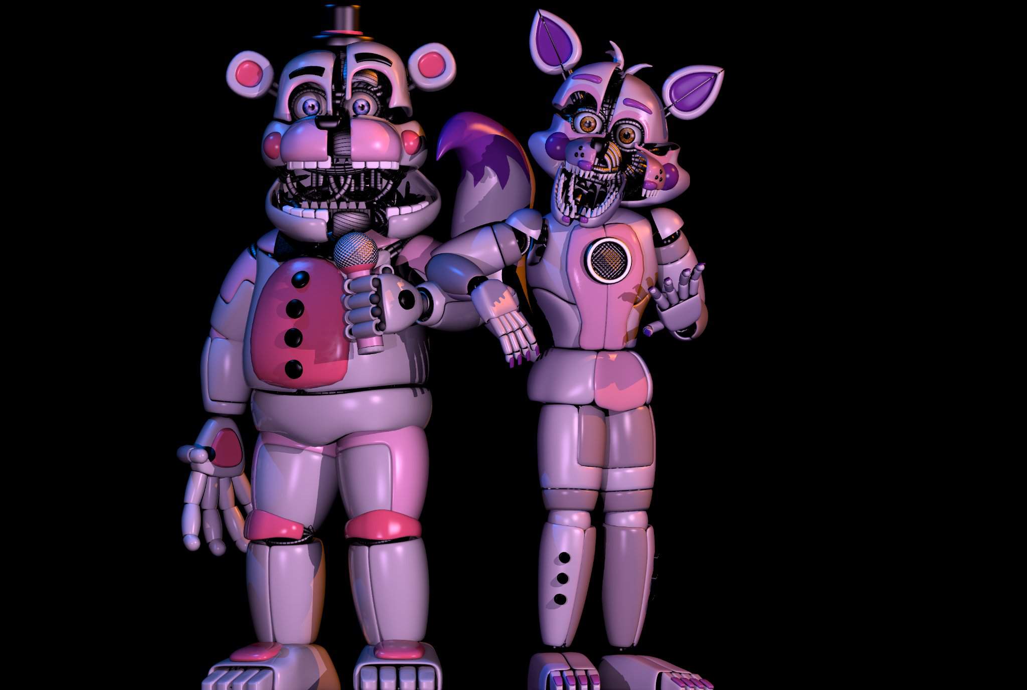 Fnaf sl Prototype gang's C4d | Five Nights at Freddys PT/BR Amino