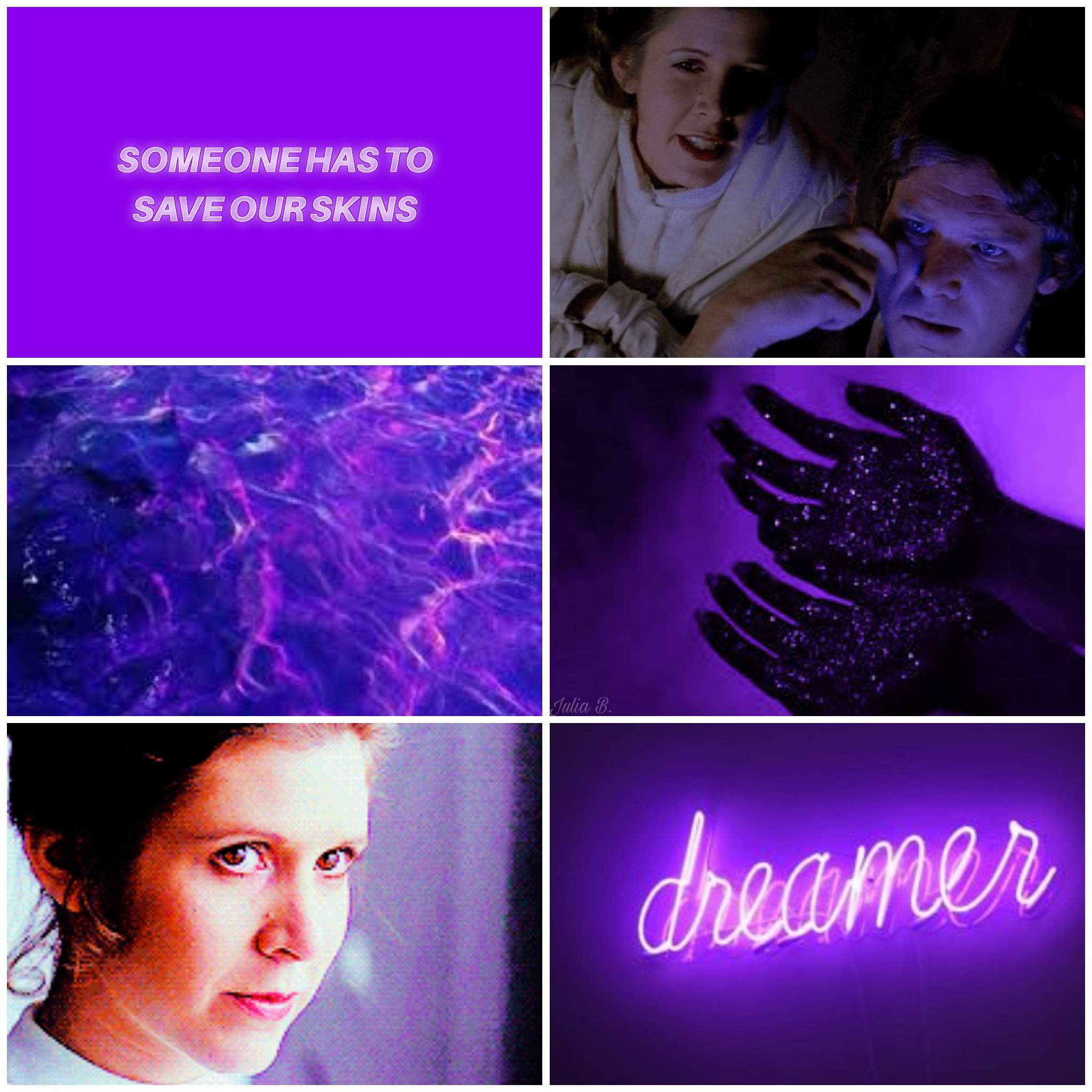 Leia Moodboard 💜 | Star Wars Amino