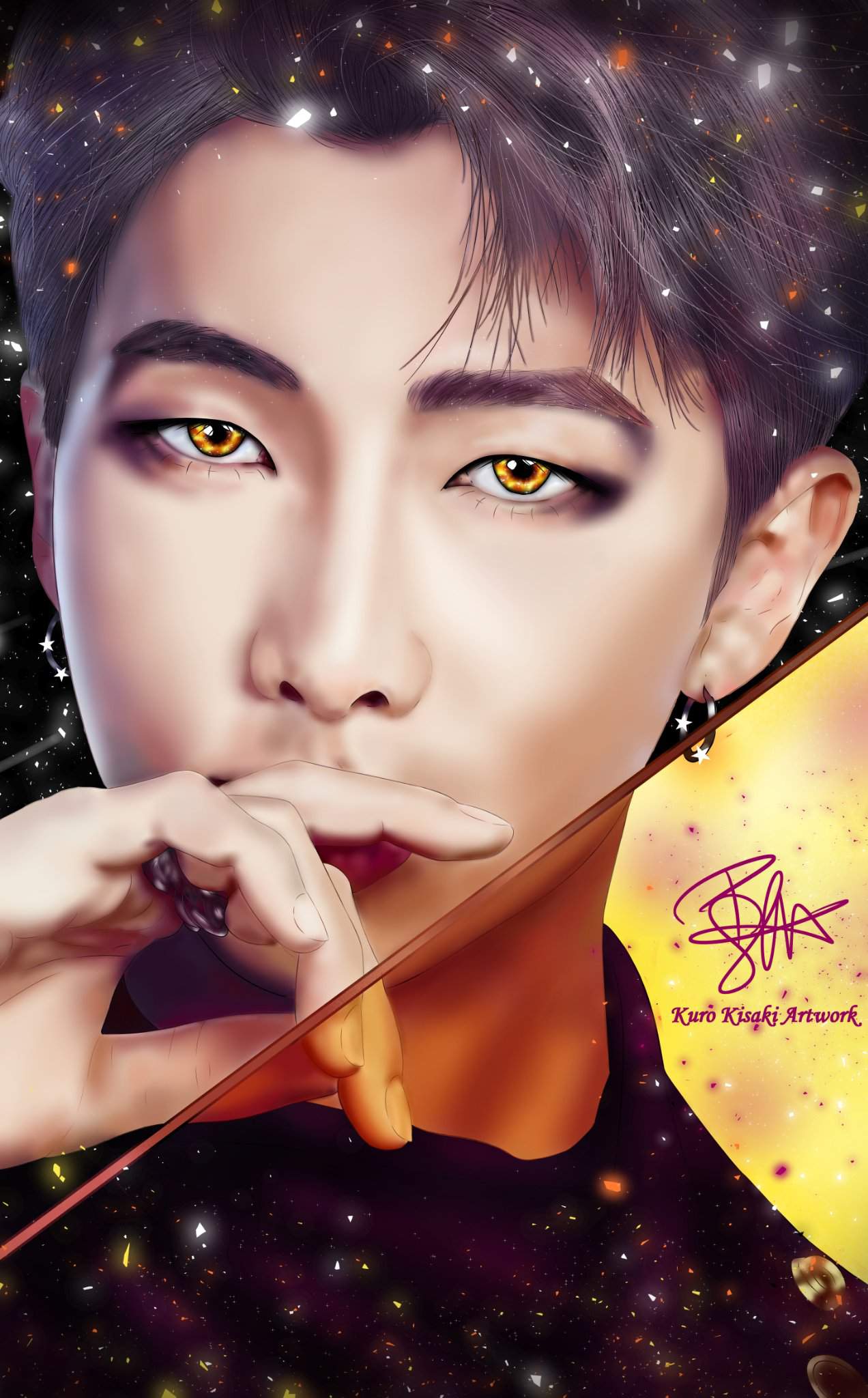 😏Space Namjoon Fanart😏 | ARMY's Amino