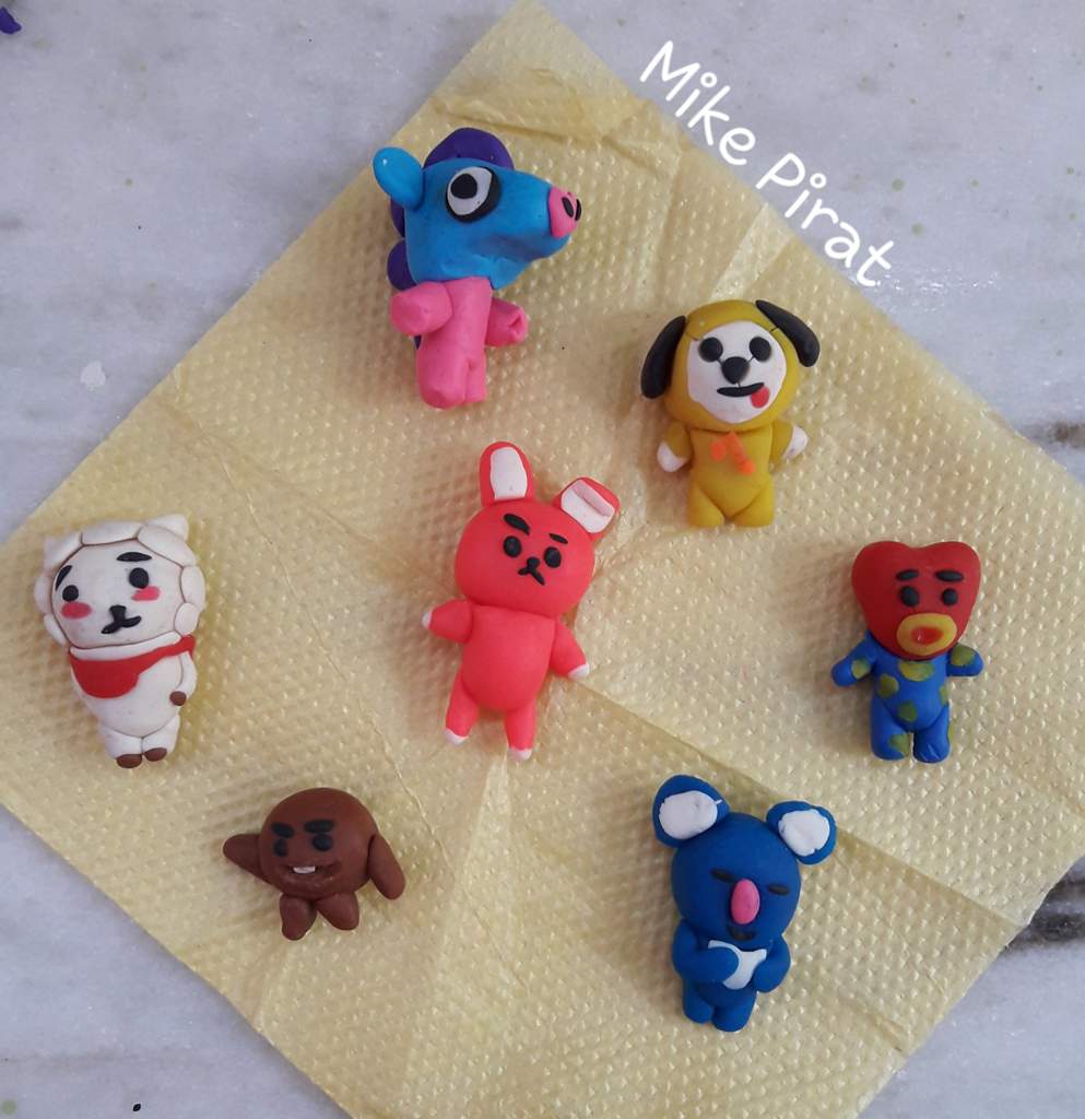 polymer clay models